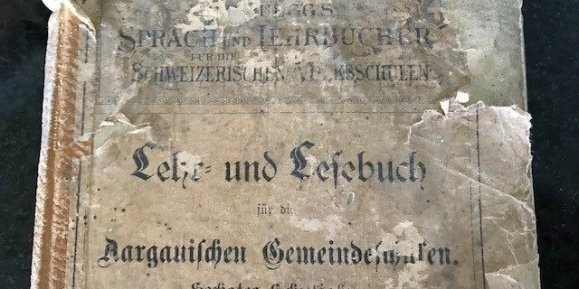 Titel Lehr – und Lesebuch Aargau