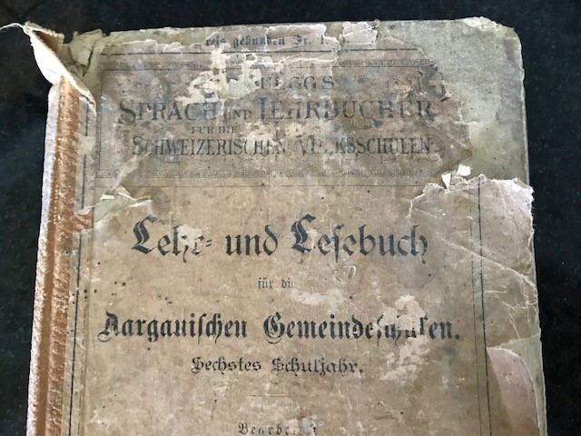 Titel Lehr – und Lesebuch Aargau