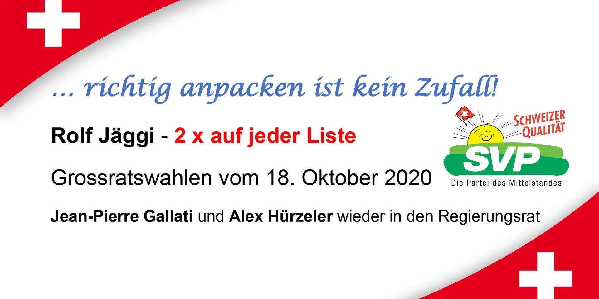 Wahllogo Rolf Jäggi